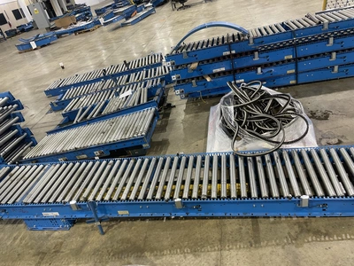 Accuglide/Buschman 1103 Roller Conveyer set, Width: 22", Length: