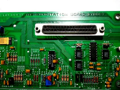 USED VAN DORN 370087 INSTRUMENTATION BOARD