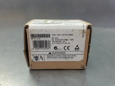 USED Siemens 6ES7 221-1EF22-0XA0 Digital Input Module