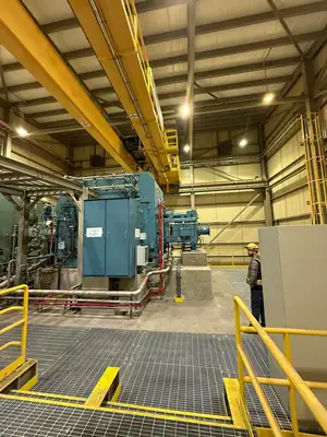 USED 2015 SNM TURBINE/ ABB ALTERNATOR C10-R6-X