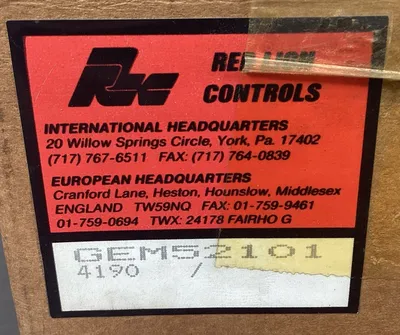 RED LION CONTROLS GEM52101 Dual Indicator Control 2C