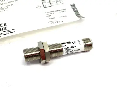 New | in-Stock BALLUFF THROUGH-BEAM PHOTOELECTRIC SENSOR CYLINDRICAL Photoelectric Sensors | Maverick Industrial Sales #1100325