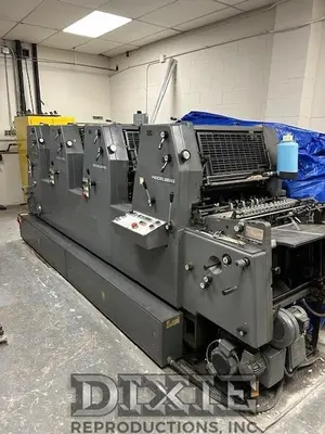 Used 1987 HEIDELBERG GTOVP 52 Sheet-fed press Tennessee US | Dixie Reproductions, Inc. #1665664