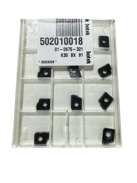 Botek Carbide Indexable Drill Insert 01-0675-321 10 Pack