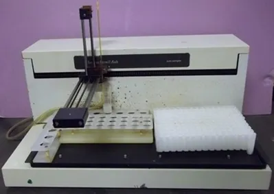 QTY. 1. THERMO JARRELL AS 300 ASH AUTO SAMPLER, SE...