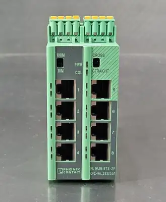 Used Phoenix Contact Phoenix Contact FL HUB 8TX-ZF Network Hubs South Carolina US | Palmetto Automation #1157820