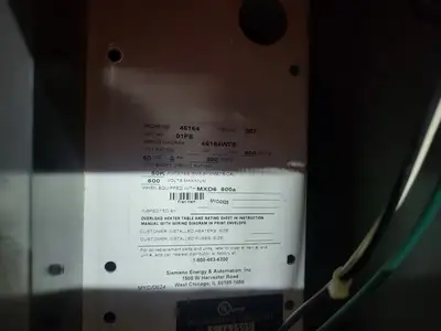 Circuit Breaker MCC Bucket 800A