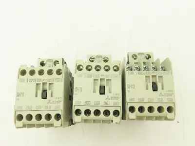 Mitsubishi SD-T12 SA Contactor 7.5HP 13A UT-SA21 Surge Suppressor 24V Lot of 3