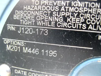1/2" United Electric Controls J120-173 Pressure Switch 250VAC 4-100PSI D4