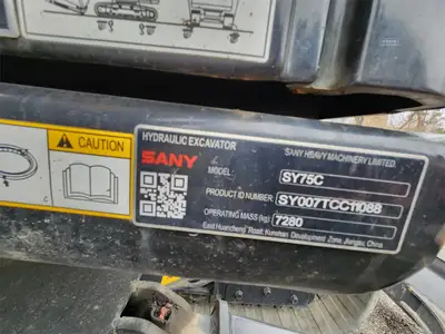Used 2022 SANY SY75C Crawler Excavators | Abele Tractor #1342853