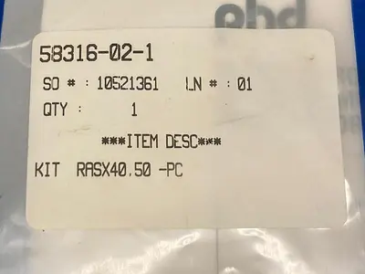 Used PHD 58316-02-1 Misc Electrical & Power Parts Ohio US | Surplus Asset Holdings #1236381