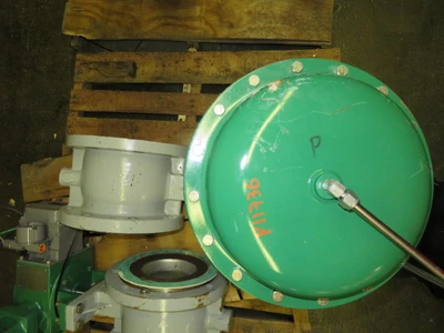 Fisher 8" V150 V-Ball Control Valve , material wcc/316ss