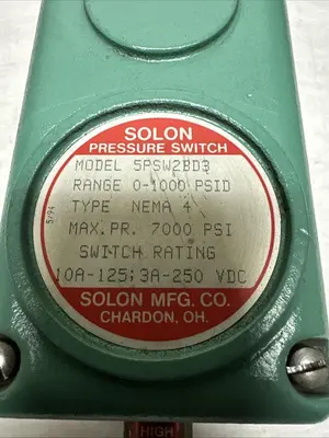 New | in-Stock SOLON 5PSW2BD3 Miscellaneous Equipment (Electrical & Power) | Surplus Asset Holdings #1197876