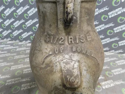 Duff Norton 5010-A-4 Bottle Jack 50 ton 4-1/2 in Rise Lever Effort 300 lbs Used