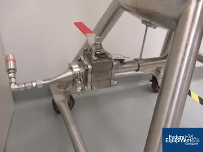USED GS Stainless, Inc. 100 Liter GS Stainless Receiver Tank, S/S, 15#