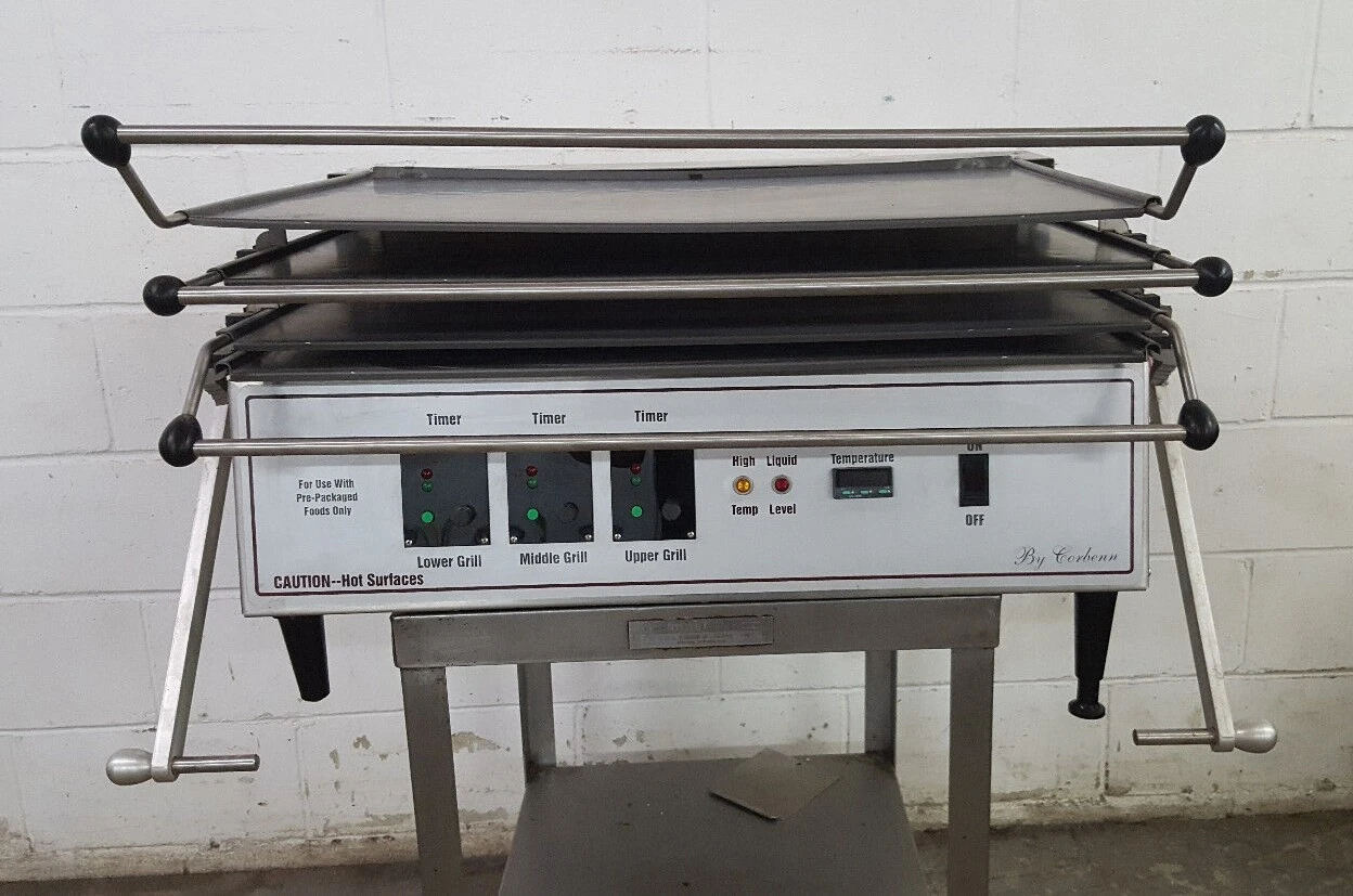 152-0358 Corbenn Pre-Packaged Food 2005 Rethermalizer 4 Shelf Warmer-Sealer