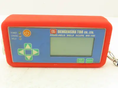 Dengensha Toa WS-100 Hand Held Weld Scope Monitor Checker 4" Coil 1B4S3UL