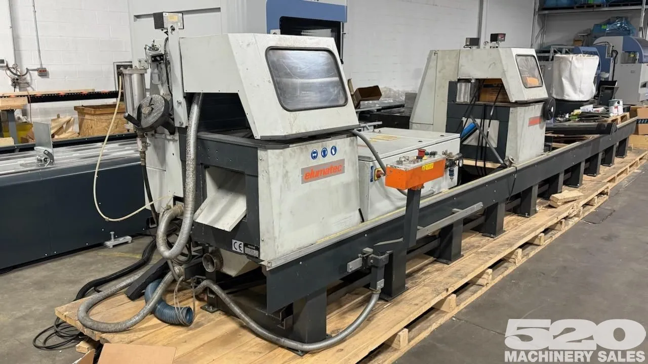 2001 Elumatec DG 142/02 Dual Miter Saw