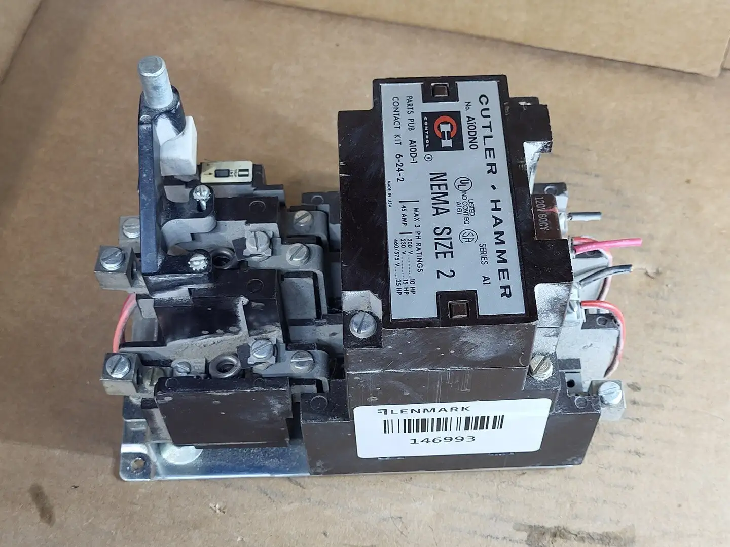 USED CUTLER-HAMMER A10DN0
