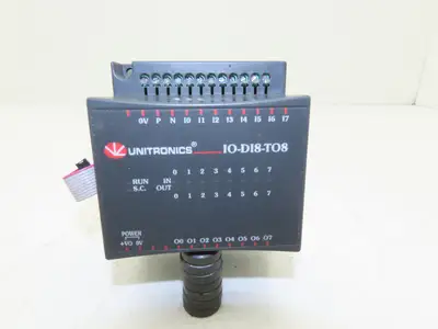 Unitronics IO-DI8-TO8 I/O Expansion Output Module 12/24VDC