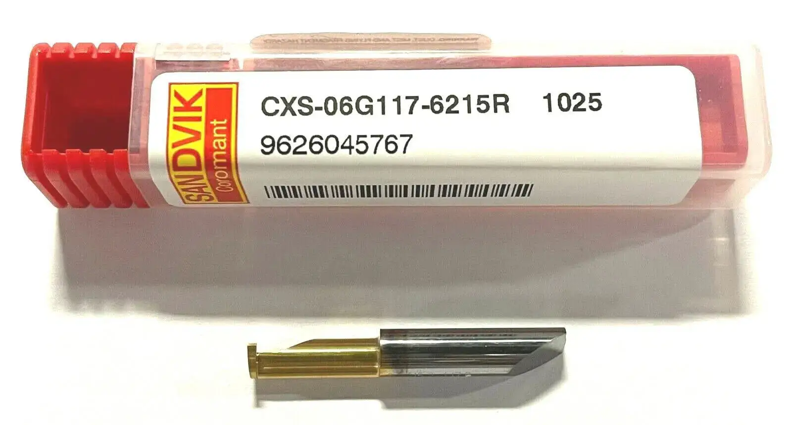 Sandvik CoroTurnÂ® CXS-06G117-6215R 1025 XS Solid Carbide Tool For Grooving