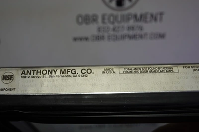 ANTHONY MEDIUM TEMP GLASS DOORS FOR COMMERCIAL DISPLAY CASE REFRIGERATOR MODEL 101RNT-HCF-LNL-QIAZWC (28 3/8”x73 1/8”)