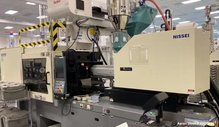 Used NISSEI NEX110III-9EG Injection Molding Machines Illinois US | Aaron Equipment #1348369