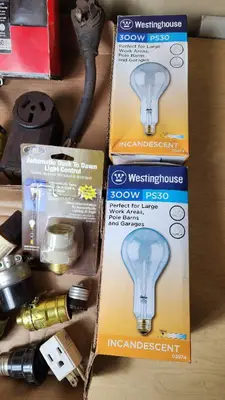 Westinghouse Light Bulbs and Electrical Plugs and Accessories