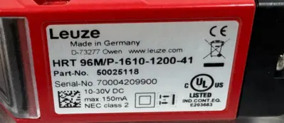 NEW LEUZE HRT 96M/P-1610-1200-41 DIFFUSE SENSOR 50025118