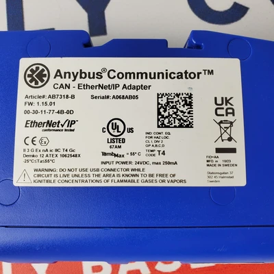 Used Anybus Communicator AB7318-B PLC Processors California US | American Industrial Supply Co. #1466194