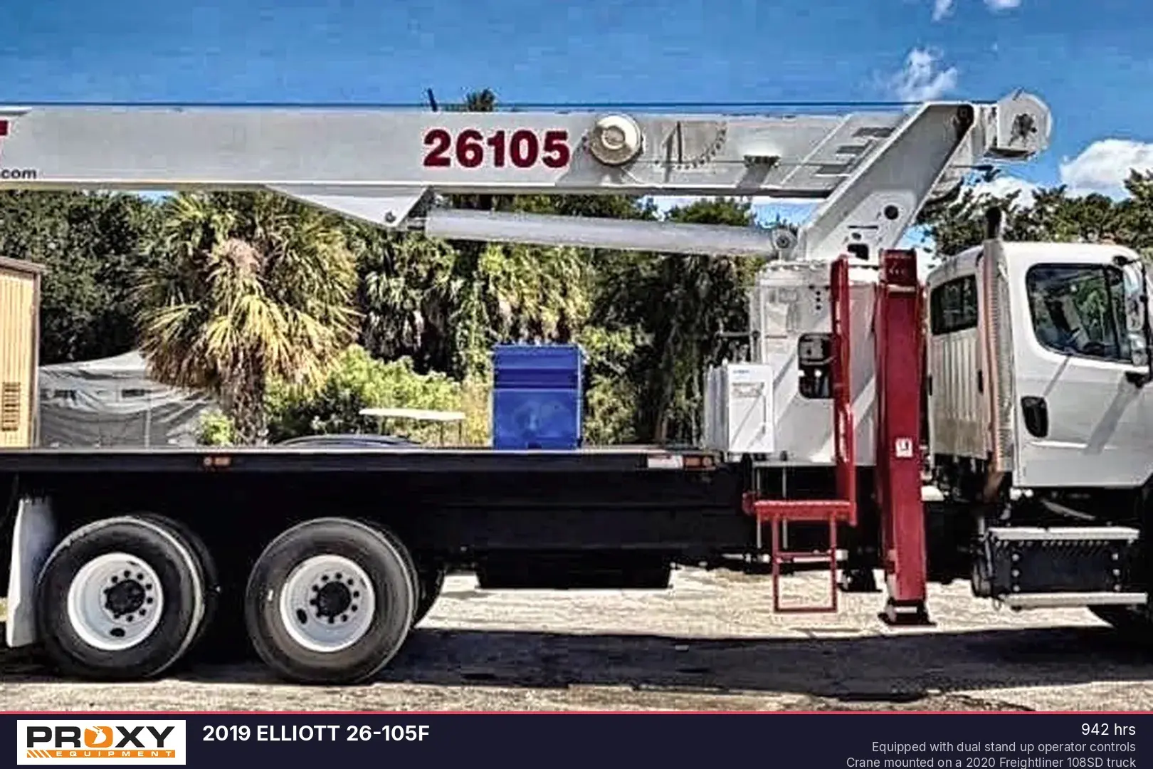 Used 2019 ELLIOTT 26-105F Bucket (boom) trucks Florida US | Proxy Equipment #1382932