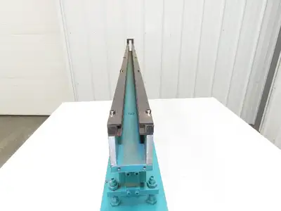 Parts Feeder Linear Conveyor Vibration Magnetic 45" Base 60" Frame No Coil