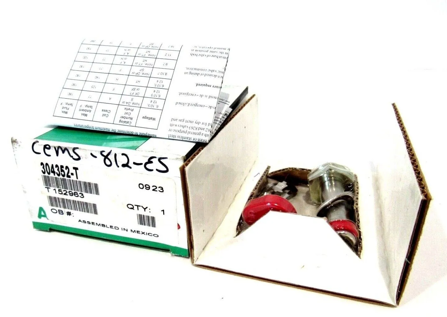 NEW ASCO 304352-T REBUILD KIT 304352T