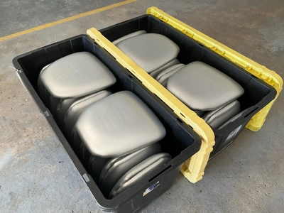 Used 44 PADDED SEAT CUSHIONS Automotive Parts Michigan US | Miedema Asset Management Group #1761474