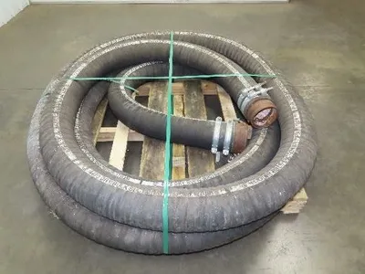 Jason 4470 Dry Bulk Material Rubber Suction Hose 5"x 49' 6"