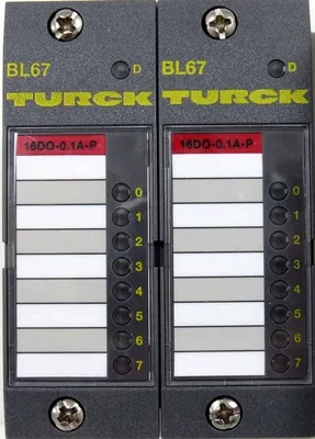 NEW TURCK BL67-16DO-0.1A-P MODULE AND MANIFOLD BL6716DO01AP BL67-B-VA-P1 6827344