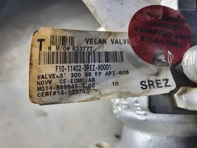 USED VELAN 11402-SREZ-H0001