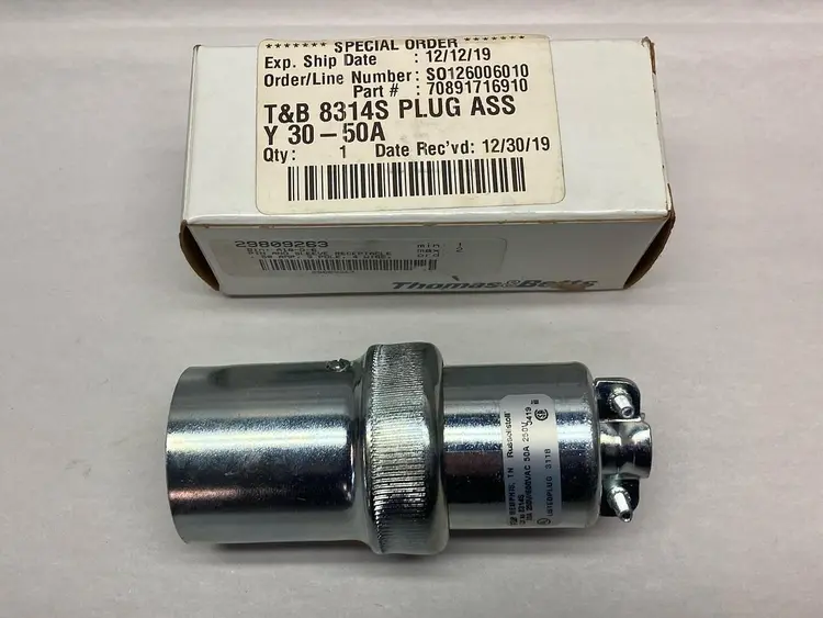 New | in-Stock THOMAS & BETTS 8314S Miscellaneous Equipment (Electrical & Power) Ohio US | Surplus Asset Holdings #1209697