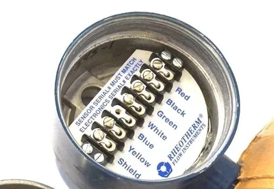 NEW RHEOTHERM INTEK TU1/8 FLOW SENSOR 500 PSI