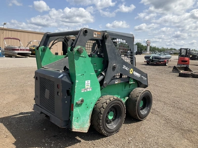 Used 2017 JOHN DEERE 314G Skid Steer Loaders Michigan US | Miedema Asset Management Group #1322333