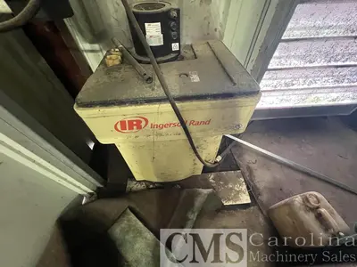USED QUINCY AND INGERSOLL RAND AIR COMPRESSOR ROOM WITH DRYERS