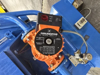 300 Liter MTI High Intensity Mixer With 780 Liter Cooler