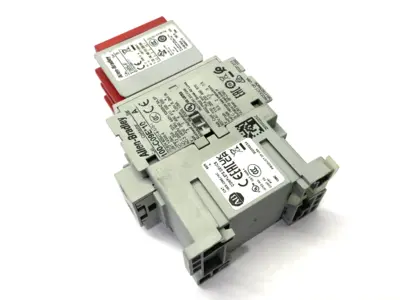 Used Allen-Bradley Ser. A Guardmaster Safety Contactor 24VDC 9A PLC Contactors Michigan US | Maverick Industrial Sales #1393249