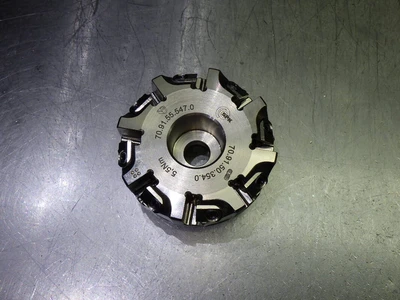 CeramTec 3" Indexable Facemill 1" Arbor PMKI030-08SN1288R-AI (LOC2696A)