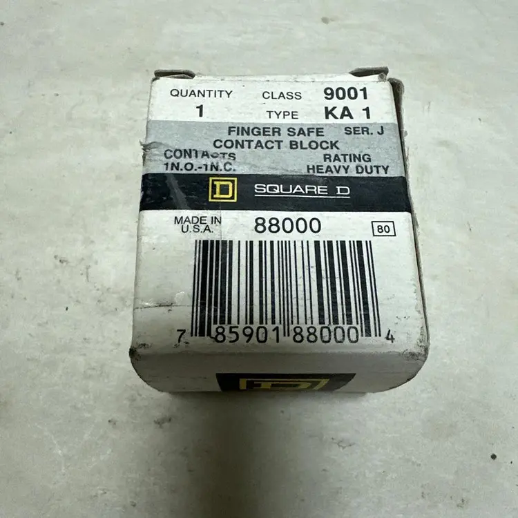 New | in-Stock SQUARE D 9001 KA1 Miscellaneous Equipment (Electrical & Power) Ohio US | Surplus Asset Holdings #1209356