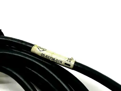 USED SYMBOL 6' FEMALE DB9 CORDSET W/ TRIGGER JACK