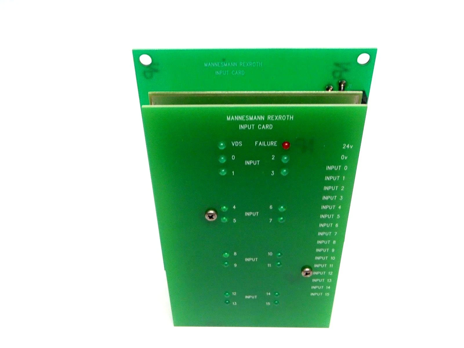 Used Mannesmann Rexroth 24V 15 Total Input Card PLC Processors Michigan US | Maverick Industrial Sales #1394766