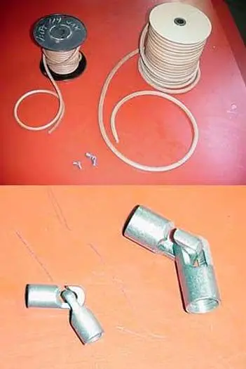 5862 New Professional Series Leather Machine Belting & Steel Universal Couplings