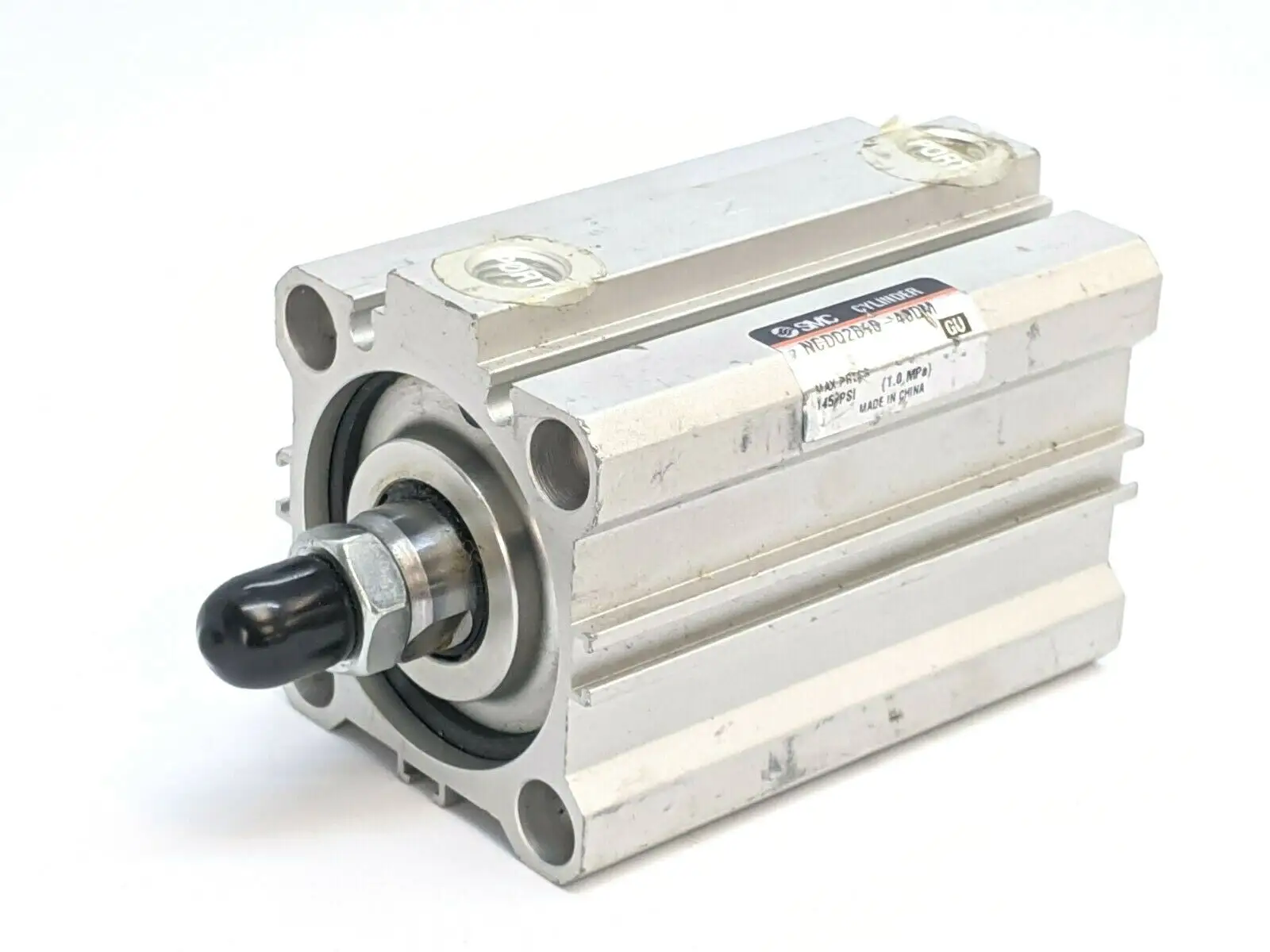 Used SMC Pneumatic Compact Cylinder Pneumatic Cylinders Michigan US | Maverick Industrial Sales #1393592