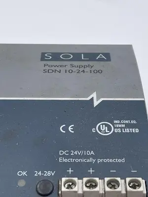 USED SOLA SOLA SDN 10-24-100